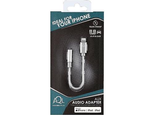 AQL AUX Audio Adapter, Telecommunicatie, Mobiele telefoons | Telefoon-opladers, Nieuw, Apple iPhone, Verzenden