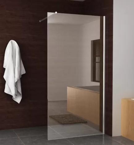 Douchewand 90 x 200 cm 8 mm nano glas chroom profiel, Doe-het-zelf en Verbouw, Sanitair, Nieuw, Ophalen of Verzenden
