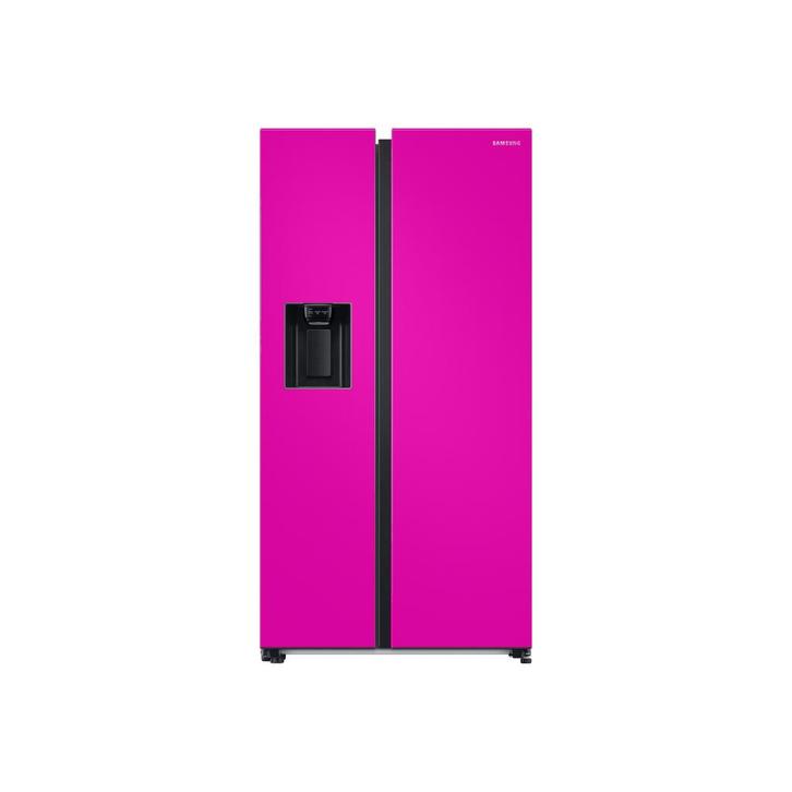 Samsung RS68A ROZE Amerikaanse koelkast Vrijstaand F1949, Witgoed en Apparatuur, Koelkasten en IJskasten, Nieuw, 160 cm of meer