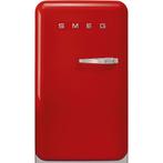 €1049 Smeg FAB10LRD5 combi-koelkast Vrijstaand 122 l E Rood, Witgoed en Apparatuur, Koelkasten en IJskasten, Ophalen of Verzenden