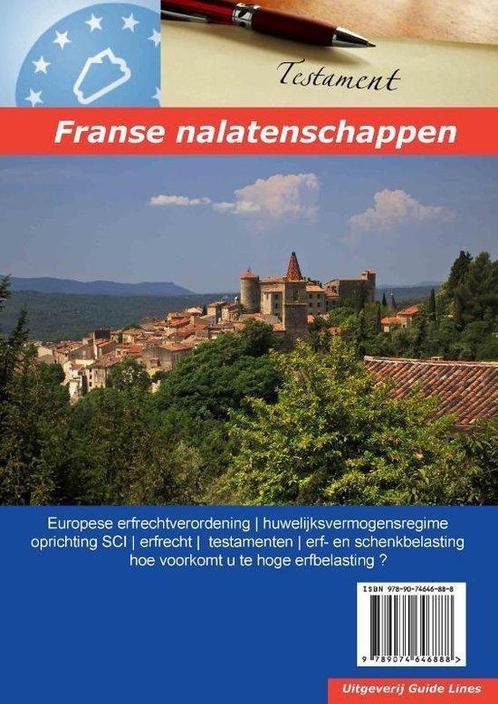 9789074646888 Nalatenschappen - Franse nalatenschappen, Boeken, Studieboeken en Cursussen, Nieuw, Verzenden