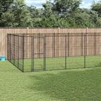 vidaXL Hondenkennel 33,88 m² staal, Verzenden, Nieuw
