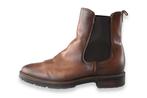 Linea Zeta Chelsea boots in maat 40 Bruin | 10% extra, Kleding | Dames, Bruin, Verzenden, Overige typen, Zo goed als nieuw