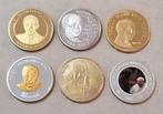 Zuid-Afrika. Crown LOT OF 6 Nelson Mandela 40mm Medals