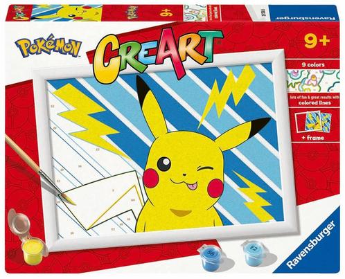 CreArt - Pokemon | Ravensburger - Hobby Artikelen, Hobby en Vrije tijd, Schilderen, Nieuw, Verzenden