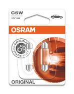 Sofitte-lamp C5W Original 5W [12V] (2 st.) OSRAM, Spanning (, Verzenden