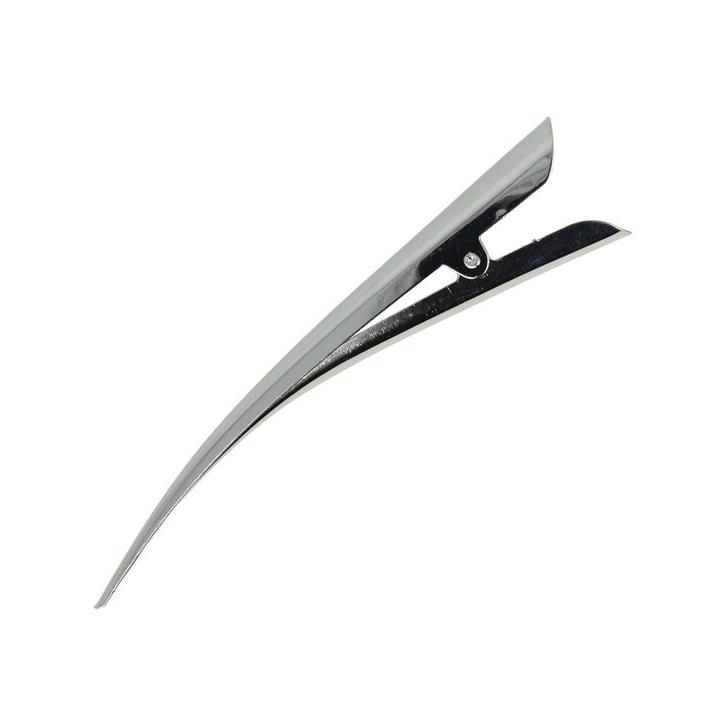 Haarspeld Duckklem 13cm – Basic – Glad – Metaal – Zilver, Sieraden, Tassen en Uiterlijk, Uiterlijk | Haarverzorging