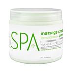 BCL SPA Massage Cream 473ml Lemongrass + Green Tea, Sieraden, Tassen en Uiterlijk, Nieuw, Verzenden