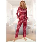 H.I.S Pyjama van flanel met alover ruitpatroon (set,, Verzenden