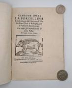 CROCE, Giulio Cesare - Canzone sopra la porcellina che si