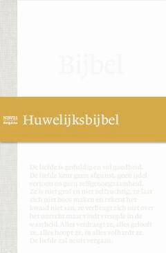 Bijbel NBV21 Huwelijksbijbel 9789089124067 NBG, Boeken, Godsdienst en Theologie, Zo goed als nieuw, Verzenden