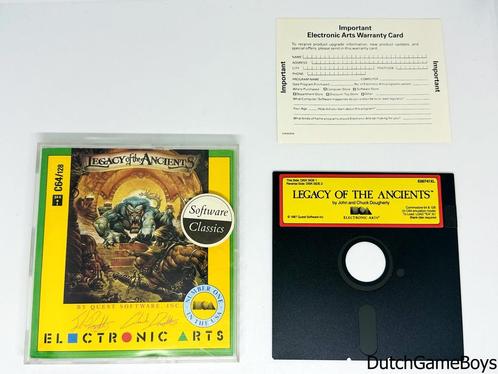 Commodore C64 - Legacy Of Ancients - 5,25 Disk, Spelcomputers en Games, Games | Overige, Gebruikt, Verzenden
