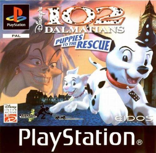 Disneys 102 Dalmatians Puppies to the Rescue-Standaard, Spelcomputers en Games, Games | Sony PlayStation 1, Zo goed als nieuw