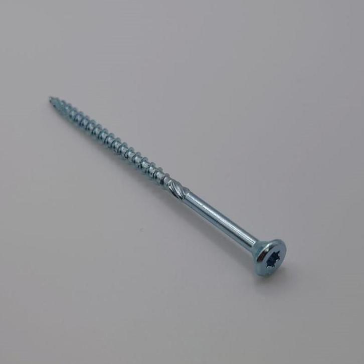 200 stuks Woodies Ultimate TX20 schroef 4x80 verzinkt, Doe-het-zelf en Verbouw, IJzerwaren en Bevestigingsmiddelen, Schroeven