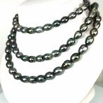 Halsketting Zilver Parel - Tahiti 125 cm Ø 8 tot 10 mm, Nieuw