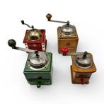 Koffiemolen (4) - Hout, Staal - Handkoffiemolen