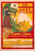 F. Mellado - XII Congreso de F.E.F - Jaren 1920, Antiek en Kunst, Kunst | Tekeningen en Foto's