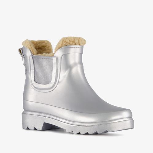 XQ Footwear gevoerde kinder regenlaarzen zilver maat 27, Diversen, Overige Diversen, Nieuw, Verzenden