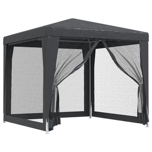 Tuinpaviljoen 2.5x2.5m Antraciet - Retourdeal - 40% Korting, Tuin en Terras, Overkappingen, Nieuw, Tuinpaviljoen, Ophalen of Verzenden