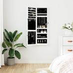Sieradenkast Spiegel LED Wit - Retourdeal! 41% Korting, Huis en Inrichting, Woonaccessoires | Spiegels, Minder dan 50 cm, 100 tot 150 cm