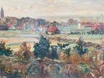 Jan van Anrooy (1901-1988) - De Rijn met zicht op Amerongen, Antiek en Kunst, Kunst | Schilderijen | Klassiek