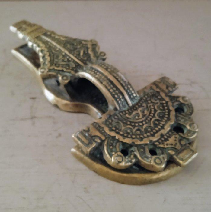 Max Le Verrier (1891-1973) - Reliëf, Pince à Courrier Fibule, Antiek en Kunst, Kunst | Designobjecten