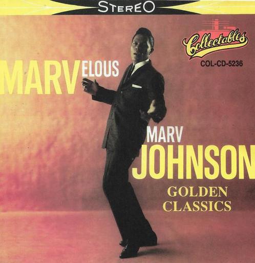 cd - Marv Johnson - Marvelous Marv, Cd's en Dvd's, Cd's | Overige Cd's, Zo goed als nieuw, Verzenden