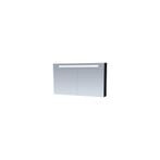 Spiegelkast Double Face Exclusive Line 120cm Hoogglans Zwart, Ophalen of Verzenden, Nieuw, Bad