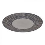 Bord | Porselein | Grijs | Per Stuk |  Ø215x25(h)mm Revol, Verzenden, Nieuw in verpakking