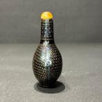 Snuiftabak-fles - parelmoer, Antiek en Kunst