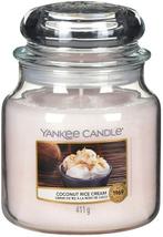 YANKEE CANDLE COCONUT RICE DREAM GEURKAARS POT 411 GRAM, Verzenden, Nieuw