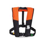 Secumar Vivo 100 Reddingsvest - Oranje/navy - HANDBEDIENING, Watersport en Boten, Ophalen of Verzenden, Nieuw