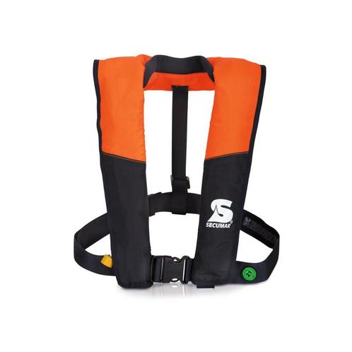 Secumar Vivo 100 Reddingsvest - Oranje/navy - HANDBEDIENING, Watersport en Boten, Accessoires en Onderhoud, Ophalen of Verzenden