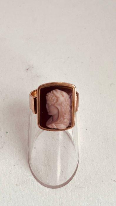 Ring - 18 karaat Geel goud, Sieraden, Tassen en Uiterlijk, Ringen