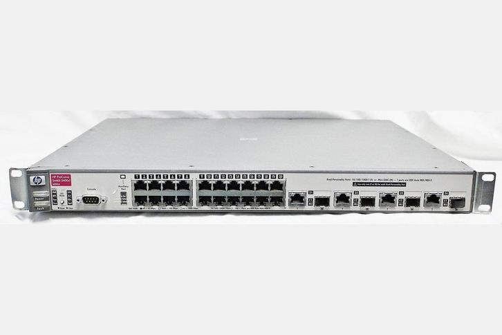 HP ProCurve 3400cl-24G Switch 24 poorten J4905A, Computers en Software, Netwerk switches, Zo goed als nieuw, Ophalen of Verzenden