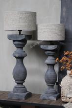 Cilinder lampenkap Shabby 25 cm, Huis en Inrichting, Lampen | Lampenkappen, Ophalen of Verzenden, Nieuw