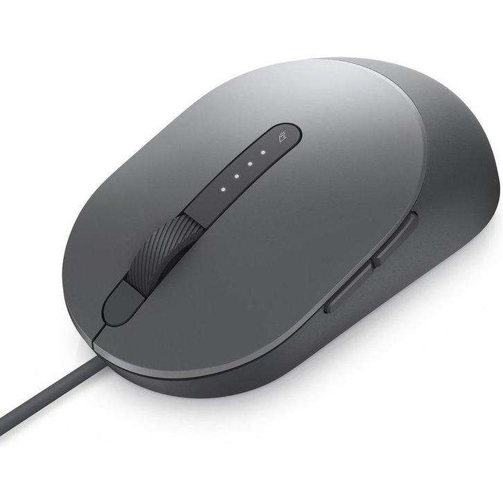 Dell Laser Wired Mouse MS3220 Titan Gray, Computers en Software, Muizen, Verzenden