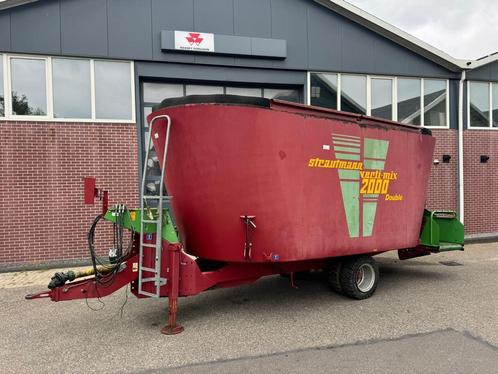 Strautmann Verti-Mix 2000 Double voermengwagen, Zakelijke goederen, Agrarisch | Werktuigen, Veehouderij, Voertechniek, Ophalen