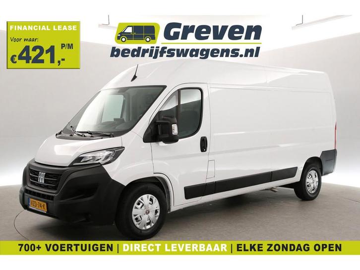 Fiat Ducato 35H 2.2 MultiJet L3H2 | Euro6 | 140PK |, Auto's, Bestelauto's, Te koop, Automaat, Financial lease, Diesel, Wit, Fiat