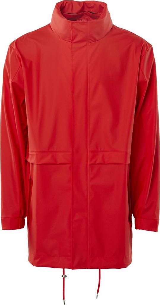 Rains - Maat M/L - Tracksuit Jacket 1262 Jas - 08 Red, Fietsen en Brommers, Fietsaccessoires | Fietskleding, Verzenden