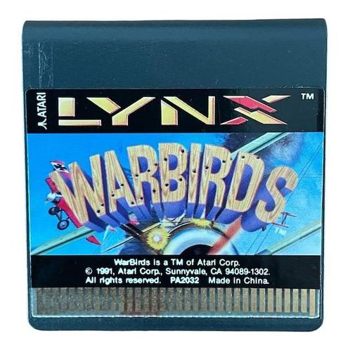 Warbirds (Losse Cassette) (Atari Lynx) (TWEEDEHANDS), Spelcomputers en Games, Spelcomputers | Atari, Verzenden