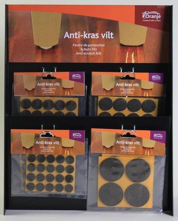 Partij 100 sets anti krasvilts van €625 voor €199 NEW beschikbaar voor biedingen