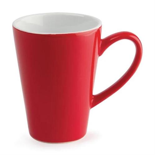 Café latte bekers | rood | 34cl | 12 stuks, Zakelijke goederen, Horeca | Overige, Verzenden