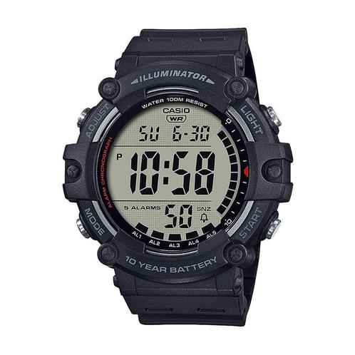 Casio - AE-1500WH-1A - black, Sieraden, Tassen en Uiterlijk, Horloges | Dames, Verzenden