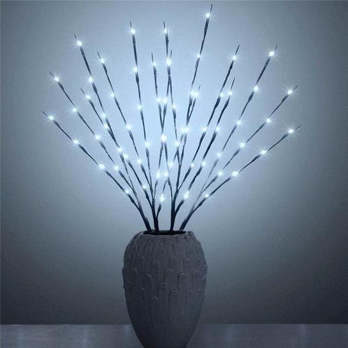 Kerst wilgentakken set - 20 LEDs - Koud wit, Diversen, Kerst, Ophalen of Verzenden