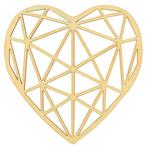 Hart Geometrische Lijnen - DIY-Deco & Hobby/Creatief - Duurz, Hobby en Vrije tijd, Knutselen, Ophalen of Verzenden, Nieuw