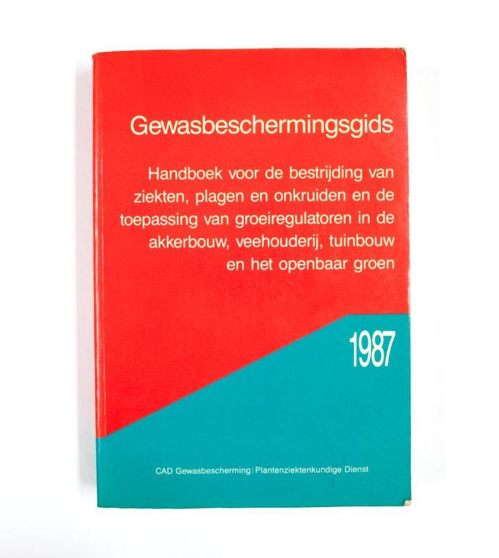 Boek Vintage Gewasbeschermingsgids 1987 EL948, Boeken, Advies, Hulp en Training, Gelezen, Verzenden