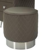 BEDJE BUREAU SHARON GRIJS MET KRUK ZILVEREN POTEN CM, Huis en Inrichting, Bureaus, Ophalen of Verzenden, Nieuw