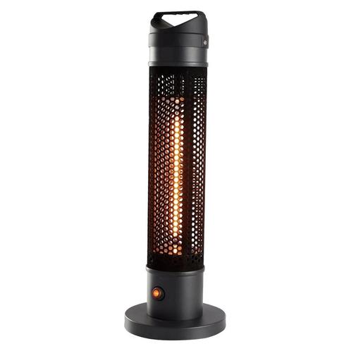 Elektrische terrasverwarmer infrarood TBH zwart - 800 W, Tuin en Terras, Terrasverwarmers, Nieuw, Ophalen of Verzenden
