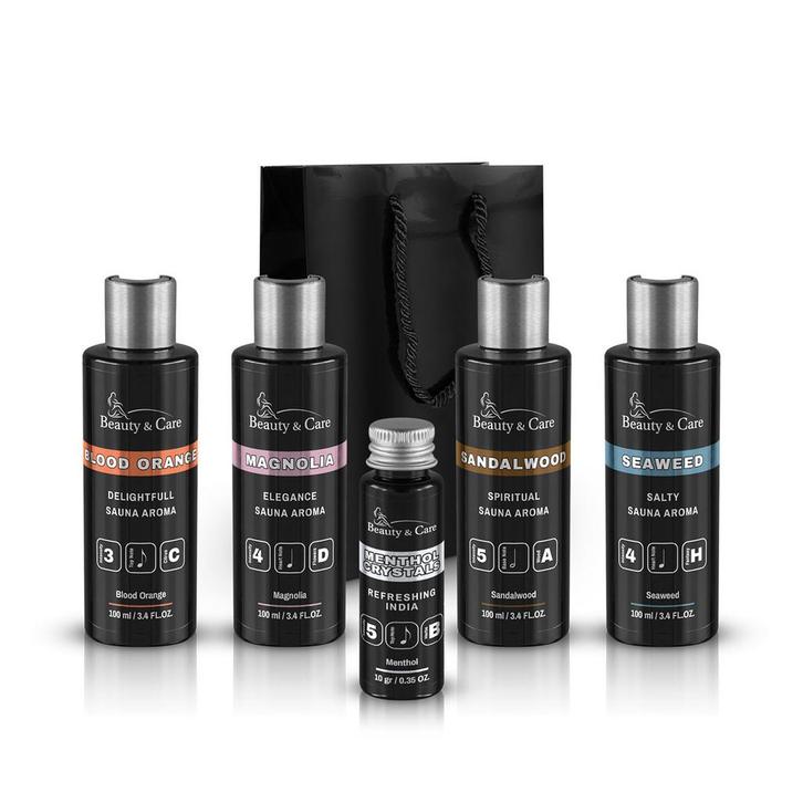 Beauty & Care Cadeaupakket sauna favoriet M 1 Set.  new, Sport en Fitness, Sauna, Fins of Traditioneel, Toebehoren, Nieuw, Ophalen of Verzenden